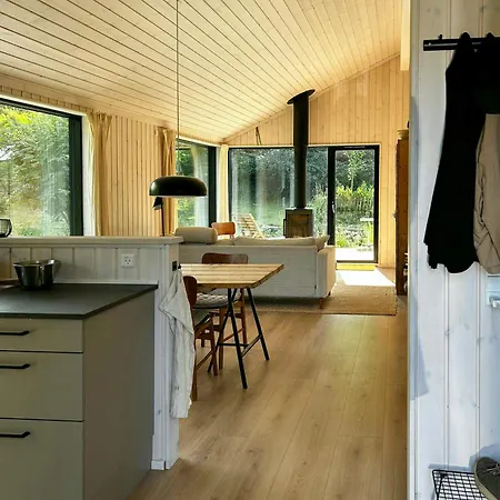 New Summer House With Kitchen Garden By Faxe Bay